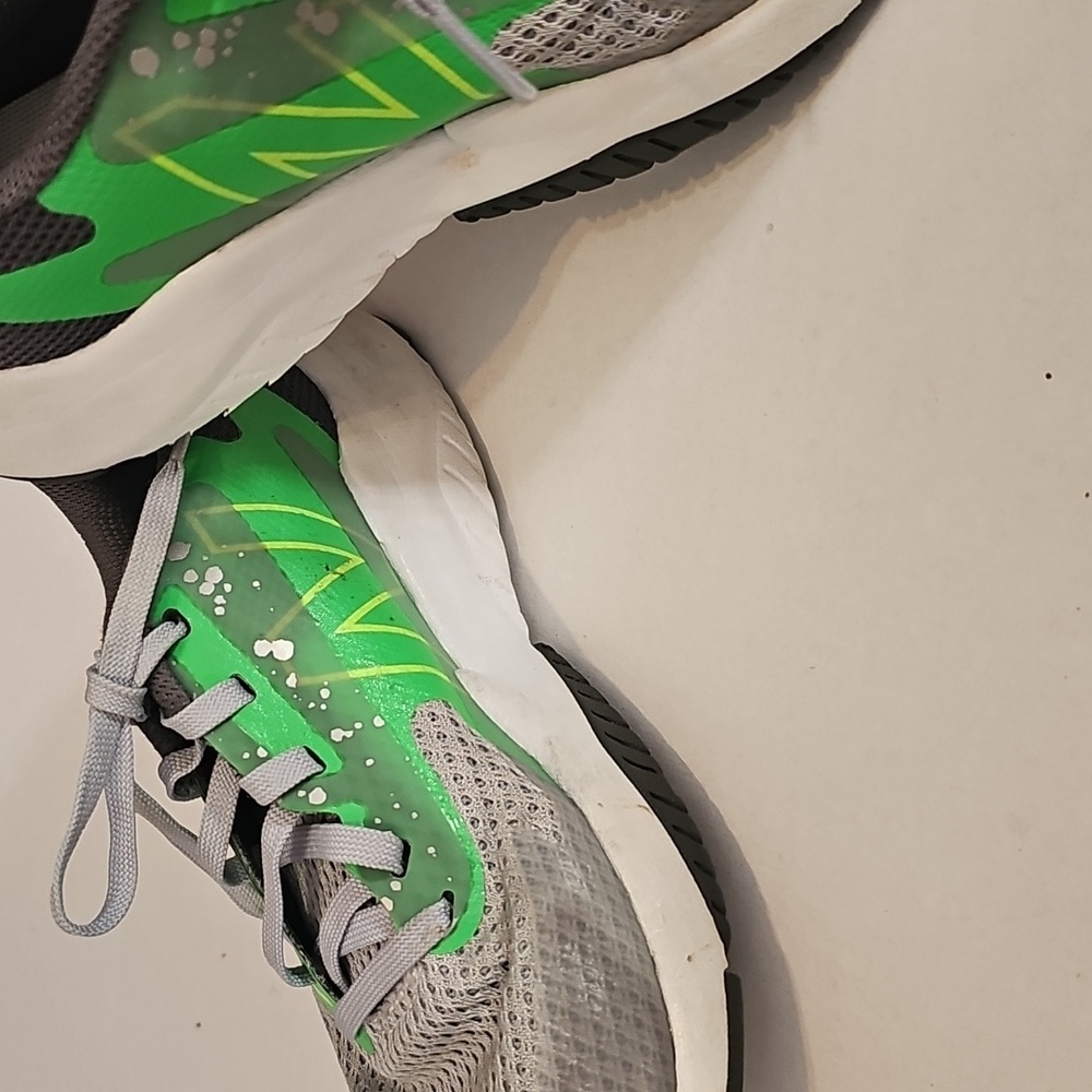 New Balance Rave Run v2 Sneakers Sz 1.5 Green/Grey - Picture 7 of 9